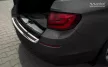 Avisa protecție bară spate din oțel oglindă, din oțel și carbon piros-negru Bmw 5 F11 touring 2010-2013, FL 2013-2017