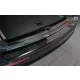 Avisa protecție bară spate din oțel oglindă, din carbon negru și din oțel și carbon MERCEDES E Class W212 T-Model 2013-2015, FL2015-2016