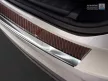 Avisa protecție bară spate din oțel oglindă, din oțel carbon roșu-negru și din carbon JAGUAR F-PACE 2016-2020, FL2020->