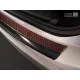 Avisa protecție bară spate din oțel negru, din oțel carbon roșu-negru și din carbon JAGUAR F-PACE 2016-2020, FL2020->