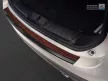 Avisa protecție bară spate din oțel negru, din oțel carbon roșu-negru și din carbon JAGUAR F-PACE 2016-2020, FL2020->