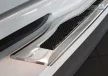 Avisa protecție bară spate din oțel oglindă, din oțel negru carbon și carbon TOYOTA C-HR crossover 2016-2019, FL2019->2023