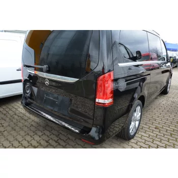   Avisa protecție bară spate din oțel negru MERCEDES V Class W447/VITO III/Marco Polo 2014-2019, FL2019-2024, FL 2024->
