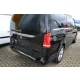 Avisa protecție bară spate din oțel negru MERCEDES V Class W447/VITO III/Marco Polo 2014-2019, FL2019-2024, FL 2024->