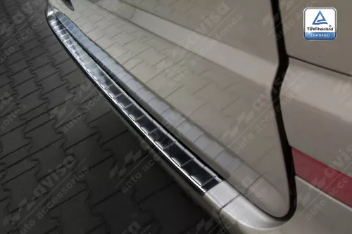 Avisa protecție bară spate din oțel negru MERCEDES W639 VITO/VIANO 2003-2014