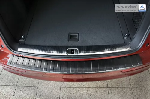 Avisa protecție de bară din oțel neagră AUDI Q5 2008-2012, FL2012-2016, AUDI SQ5 2013->