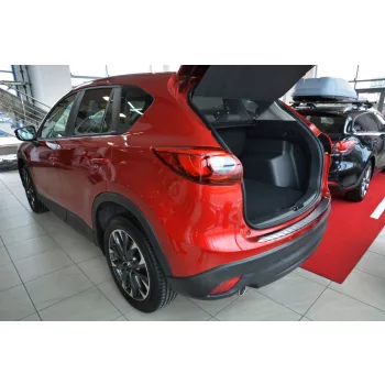  Avisa protecție bară spate din oțel negru Mazda CX-5 I 2012-2014, FL2014-2017