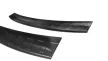 Avisa protecție bară spate din oțel negru SKODA Octavia III combi RS version 2013-2016, FL2016-2019