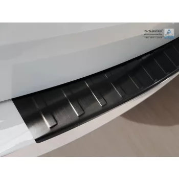   Avisa protecție bară spate din oțel negru SKODA Octavia III combi 2013-2016