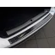 Avisa protecție bară spate din oțel negru Audi A4 B9 ALLROAD 2016-2019, FL2019-