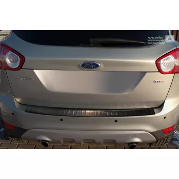   Avisa negru oțel Protecție bară spate FORD KUGA I 2008-2013