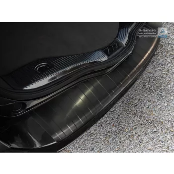   Avisa protecție bară spate din oțel negru FORD Mondeo MK5 Turnier 2014-2019, FL2019->, FORD Mondeo MK5 Turnier ST-Line 2014->