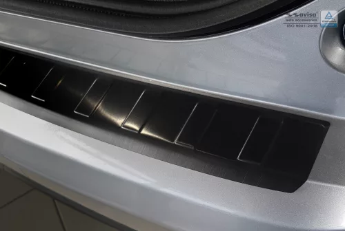 Avisa protecție bară spate din oțel negru HONDA Civic IX FL2015-2016