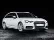 Avisa protecție bară spate oțel negru Audi A4 B9 Avant/S-line 2015-2019, FL2019->, Audi S4 Avant 2015-2019, FL2019->