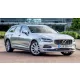 Avisa protecție bară spate din oțel negru Volvo V90 combi 2016->, Volvo V90 Cross Country 2016->