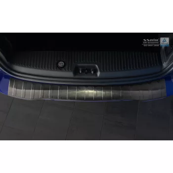   Avisa protecție bară spate din oțel negru FORD TOURNEO COURIER I 2014-FL.2017, FL2017-2022, FORD TRANSIT COURIER I 2014-FL.2017, FL2017-2022