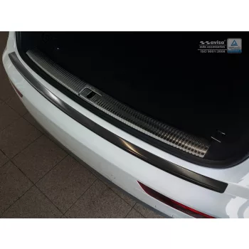   Avisa protecție bară spate oțel negru Audi Q5 II 2016-2020, FL2020-2024