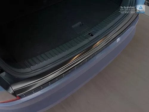 Avisa protecție bară spate din oțel negru KODIAQ cv 2016-2021, FL2021->2024, KODIAQ cv Scout 2017-2021, FL2021->2016-2021, KODIAQ cv RS 2019-2021, FL2021->2016-2021