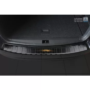   Avisa protecție bară spate din oțel negru SKODA Octavia III combi FL2016-2019