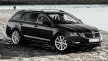 Avisa protecție bară spate din oțel negru SKODA Octavia III combi FL2016-2019
