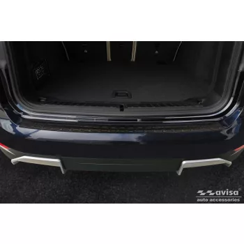   Avisa protecție bară spate din oțel negru Bmw iX3 (G08) 2020->2021