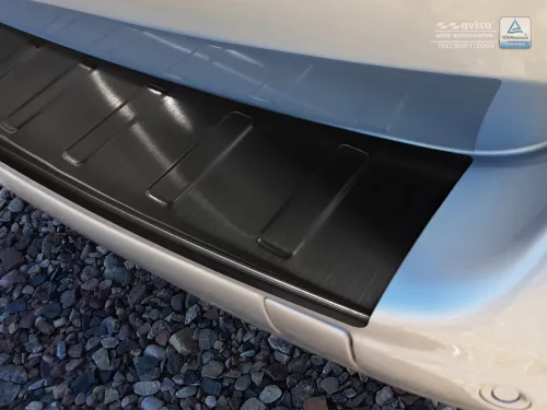 Avisa protecție bară spate din oțel negru PEUGEOT 5008 2009-2017