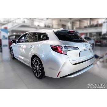   Avisa protecție bară spate din oțel negru Suzuki SWACE combi 2020->, TOYOTA Corolla XII touring sports 2018->/GR SPORT 2018->