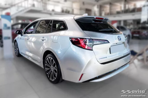 Avisa protecție bară spate din oțel negru Suzuki SWACE combi 2020->, TOYOTA Corolla XII touring sports 2018->/GR SPORT 2018->