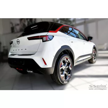   Avisa protecție bară spate din oțel negru OPEL MOKKA II (B) crossover 2020->