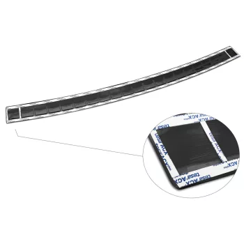   Avisa protecție bară spate din oțel negru RENAULT EXPRESS Van furgon 4D 2021->