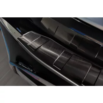   Avisa protecție bară spate din oțel negru Bmw i3 (i 01) Hatchback 5d 2013-2017 Fl.2017-2022