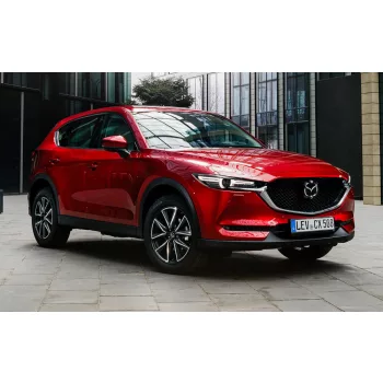   Avisa protecție bară spate din oțel negru Mazda CX-5 II 2017-2021, FL 2021->