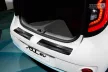 Avisa protecție bară spate din oțel negru (2 mai multe bucăți) Kia SOUL II EV 2014->