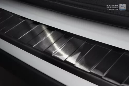 Avisa protecție bară spate din oțel negru Bmw X1 F48 FL2015-2019, FL2019-2022