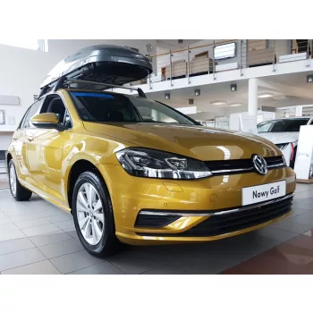   Avisa protecție bară spate din oțel negru VOLKSWAGEN Golf VII 5d/3d Hatchback 2012-2017, FL2017-2019