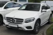 Avisa protecție bară spate din oțel negru MERCEDES GLC (X253) 5D/Hybrid 2015-2019, FL2019-2022