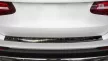 Avisa protecție bară spate din oțel negru MERCEDES GLC (X253) 5D/Hybrid 2015-2019, FL2019-2022