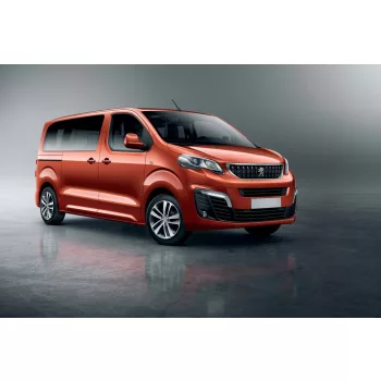   Avisa protecție bară spate din oțel negru CITROEN SPACETOURER 2016->, OPEL VIVARO III 2019->, PEUGEOT TRAVELLER 2016->, TOYOTA PROACE VERSO II 2016->