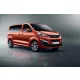 Avisa protecție bară spate din oțel negru CITROEN SPACETOURER 2016->, OPEL VIVARO III 2019->, PEUGEOT TRAVELLER 2016->, TOYOTA PROACE VERSO II 2016->