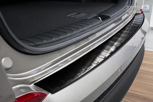 Avisa protecție de bară din oțel neagră HYUNDAI TUCSON 2015-2018