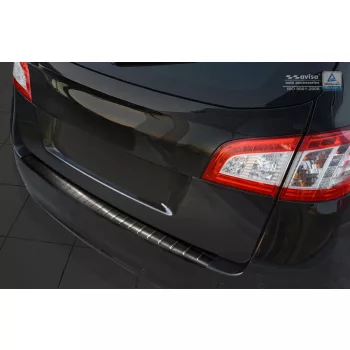   Avisa protecție bară spate din oțel negru PEUGEOT 508 I SW 2011-2014, FL2014-2018/PEUGEOT 508 I RXH 2011-2014, FL2014-2018