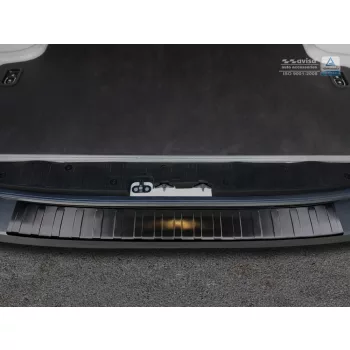   Avisa protecție bară spate din oțel negru VOLKSWAGEN CRAFTER II 2017-2024, FL 2024->