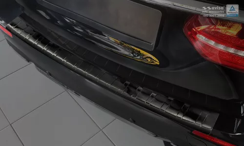 Avisa protecție bară spate din oțel negru MERCEDES E Class W213 T-model 2016->, MERCEDES E53 S213 AMG 2018->