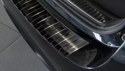 Avisa protecție bară spate din oțel negru TOYOTA AVENSIS III combi FL2015->