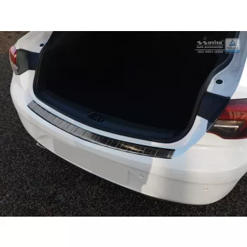   Avisa protecție bară spate din oțel negru OPEL INSIGNIA B Grand SPORT Liftback 2017-2020, FL2020->