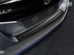Avisa protecție bară spate din oțel negru NISSAN LEAF II (2E1) 2017-2021, FL2021->(2E1)