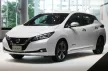 Avisa protecție bară spate din oțel negru NISSAN LEAF II (2E1) 2017-2021, FL2021->(2E1)