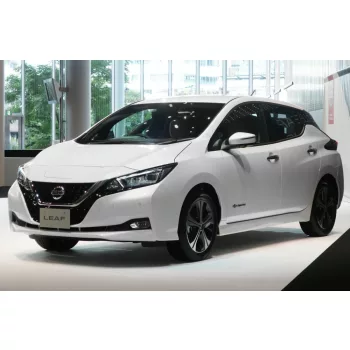  Avisa ornament de ușă din oțel negru NISSAN LEAF II (2E1) 2017-2021, FL2021->