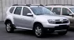 Avisa protecție bară spate din oțel negru Dacia DUSTER 2010-2013, FL2013-2017