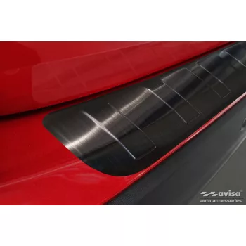   Avisa protecție bară spate din oțel negru MERCEDES GLA II H247 crossover 2020->